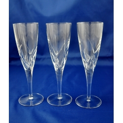 Komplet kryształowych kieliszków do szampana ( 6 sztuk )