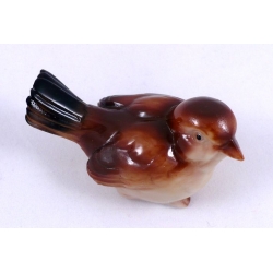 Ptaszek z porcelany - figurka